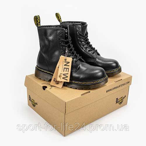 

Ботинки зимние Dr.Martens Glany Pascal Black Noir черные оригинал, Черный