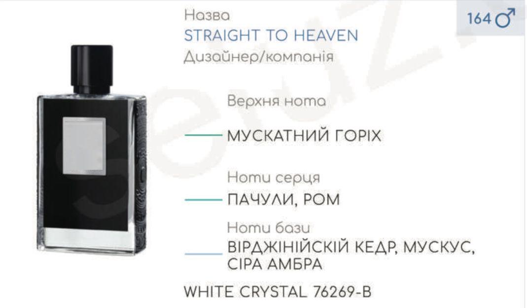 

Парфюмерный концентрат (0,5 кг) WHITE CRYS (аналог K**** -STRAIGHT TO HEAVEN)