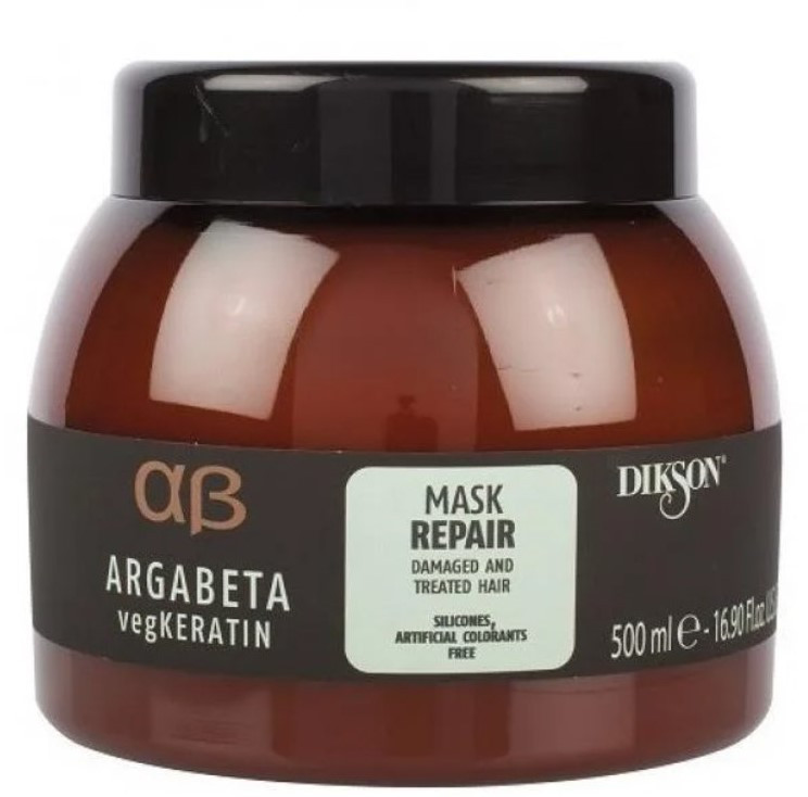 

Dikson Argabeta VegKeratin Mask Repair - Маска для восстановления волос, 500 мл