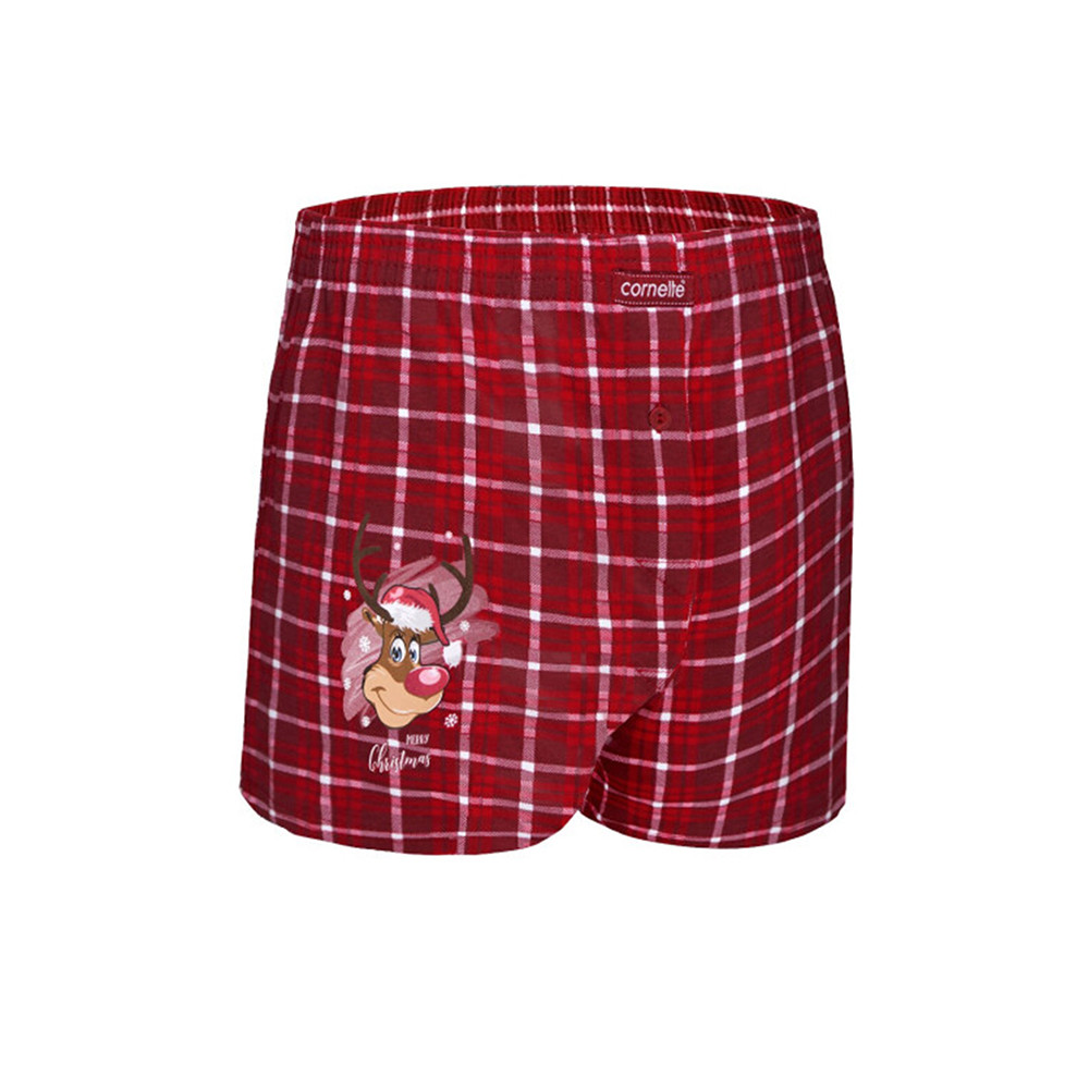 

CORNETTE трусы мужские боксеры 015/06 Merry Ch. Reindeer 3, Красный