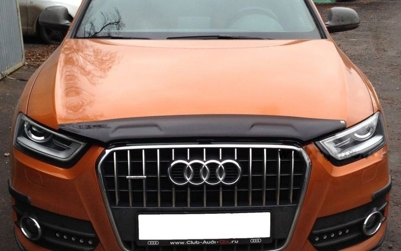 

Дефлектор капота (тониров.) EGR AUDI Q3 2011+ # 020111