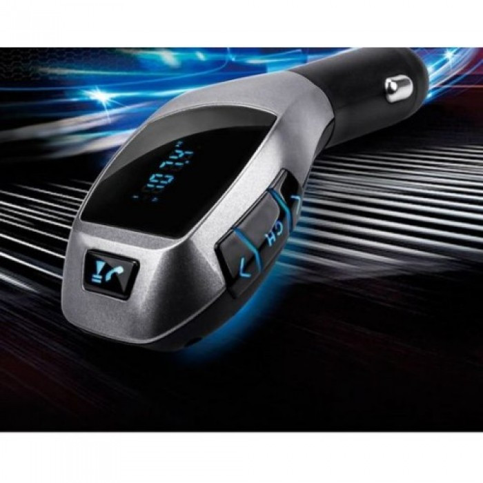 

Автомобильный FM трансмиттер модулятор H20 Bluetooth MP3