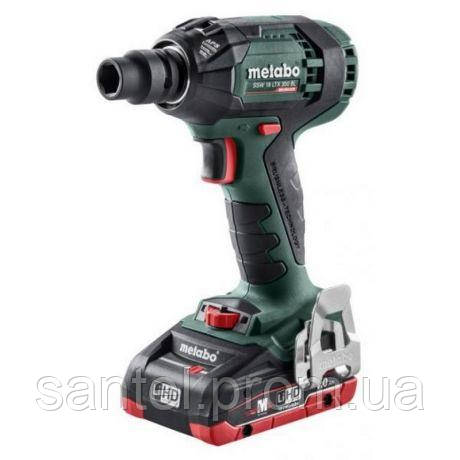 

Аккумуляторный ударный гайковерт Metabo SSW 18 LTX 300 BL LiHD 2x4.0 Ач (602395800)