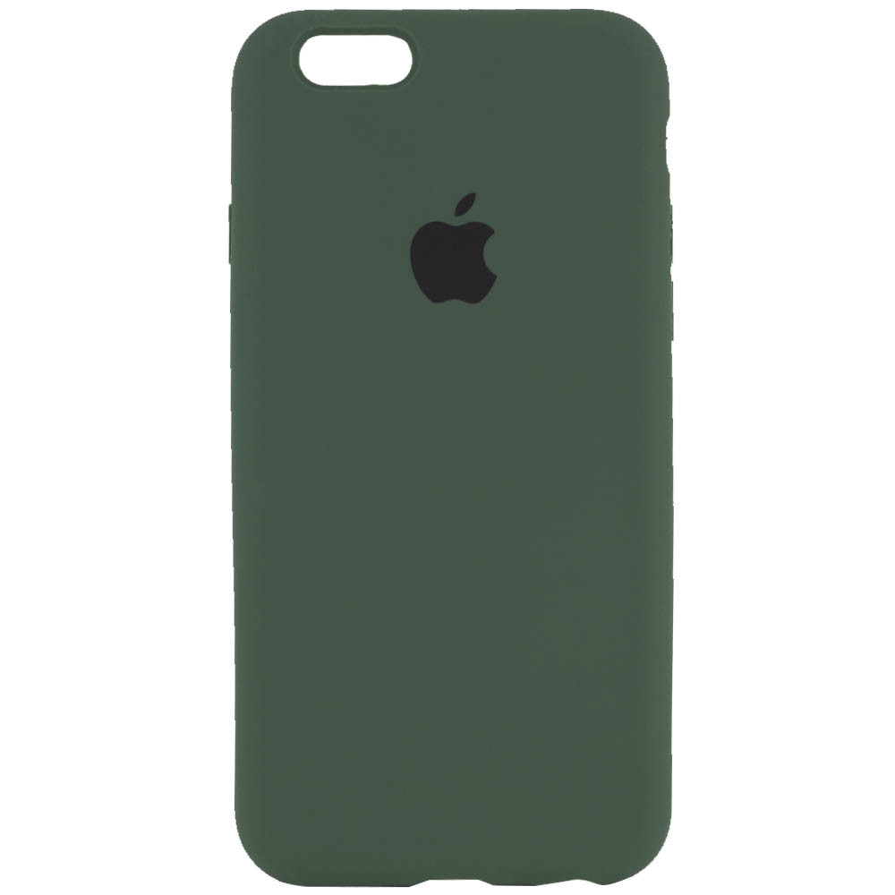 

Чехол Silicone Case Full Protective (AA) для Apple iPhone 6/6s (4.7") Зеленый / Army green