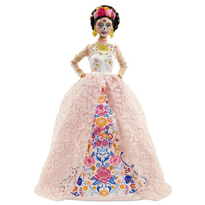 

Кукла Барби мексиканка Катрина День Мертвых в белом платье Barbie Dia De Muertos Mattel 2020 оригинал