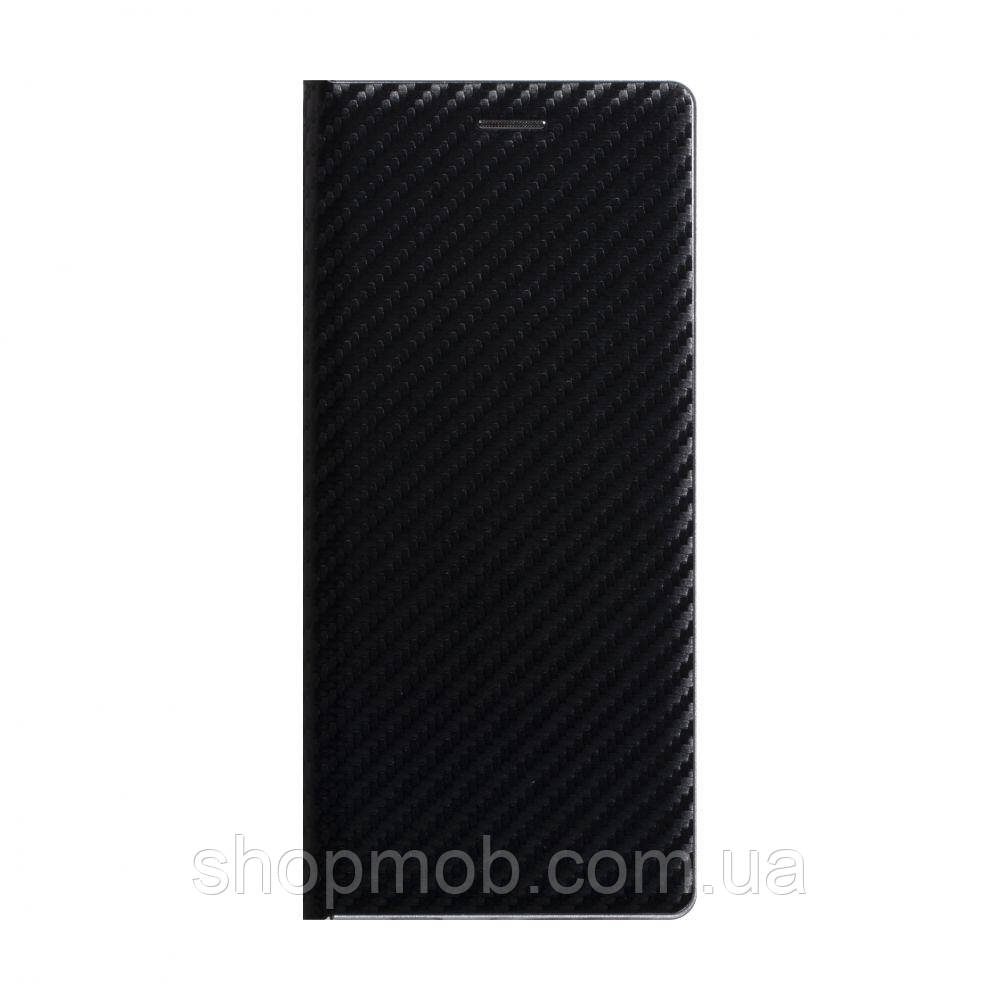 

Чехол-книжка Carbon for Xiaomi Redmi 9 Цвет Чёрный