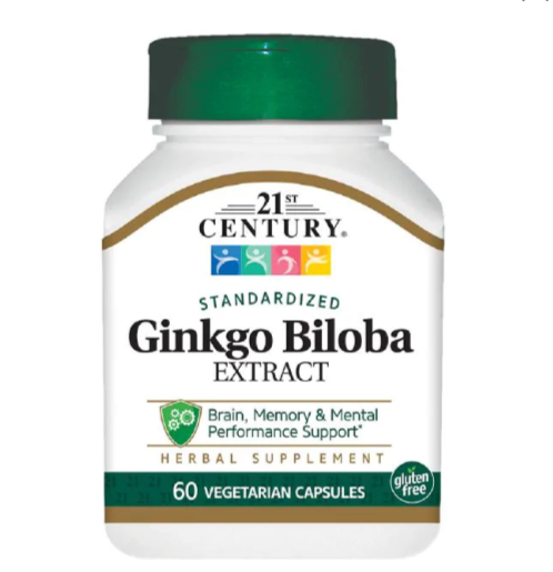 

21st Century Ginkgo Biloba Extract 60 VCaps