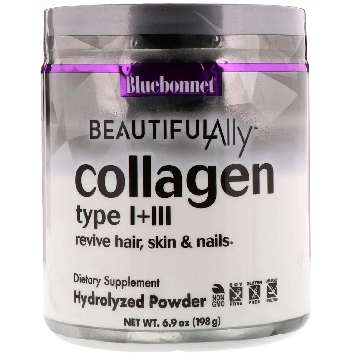 

Коллаген 1 и 3 типа, Beautiful Ally, Bluebonnet Nutrition, Collagen Type I + III, порошок 198 г