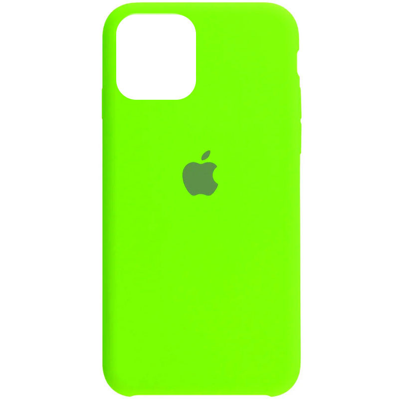 

Чехол Silicone Case (AA) для Apple iPhone 12 Pro / 12 (6.1") Салатовый / Neon Green