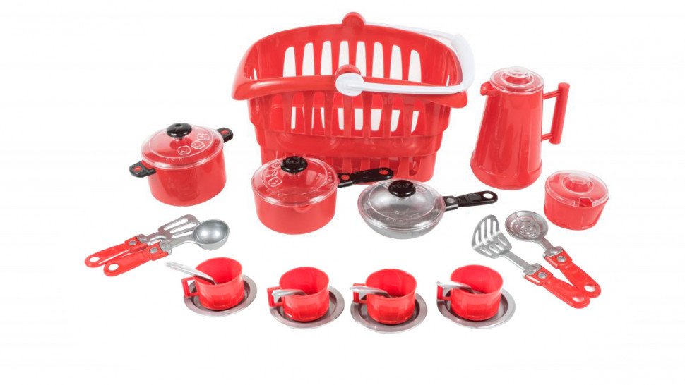 

Набор посуды "Иришка" 8 134OR (Red)
