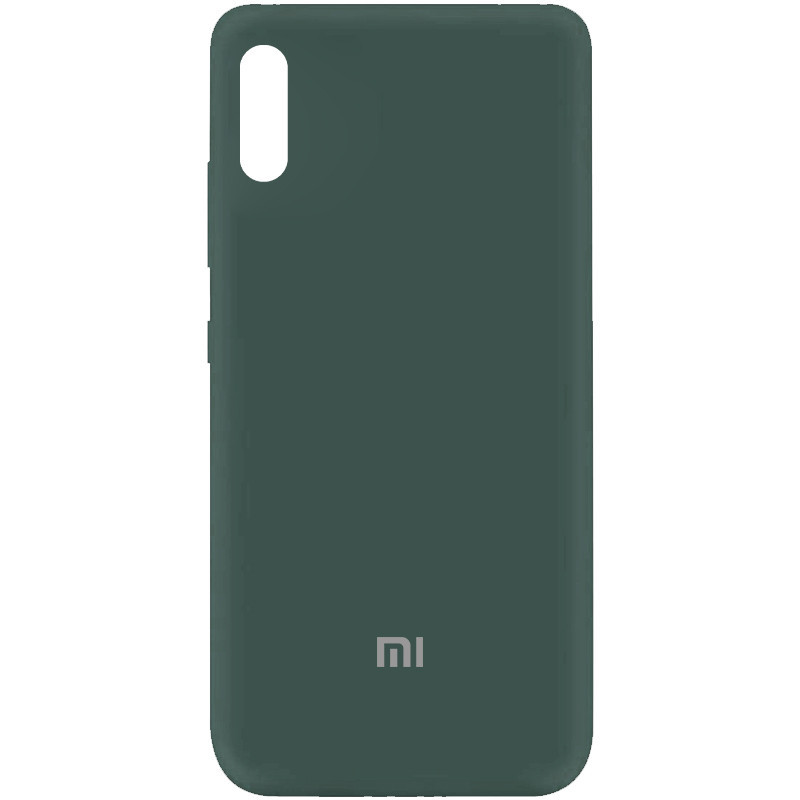 

Чехол Silicone Cover My Color Full Protective (A) для Xiaomi Redmi 9A Зеленый / Pine green