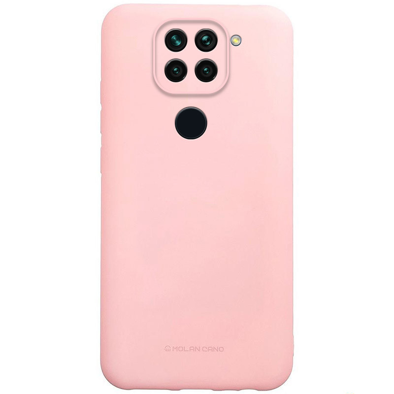 

TPU чехол Molan Cano Smooth для Xiaomi Redmi Note 9 / Redmi 10X Розовый