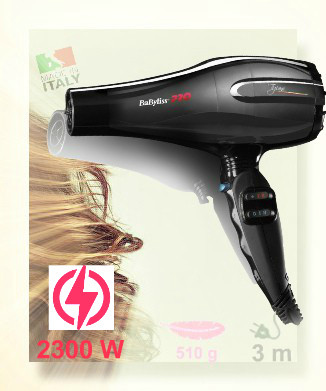 

Фен для длинных волос BaByliss PRO Tiziano 6330 2100-2300W черный