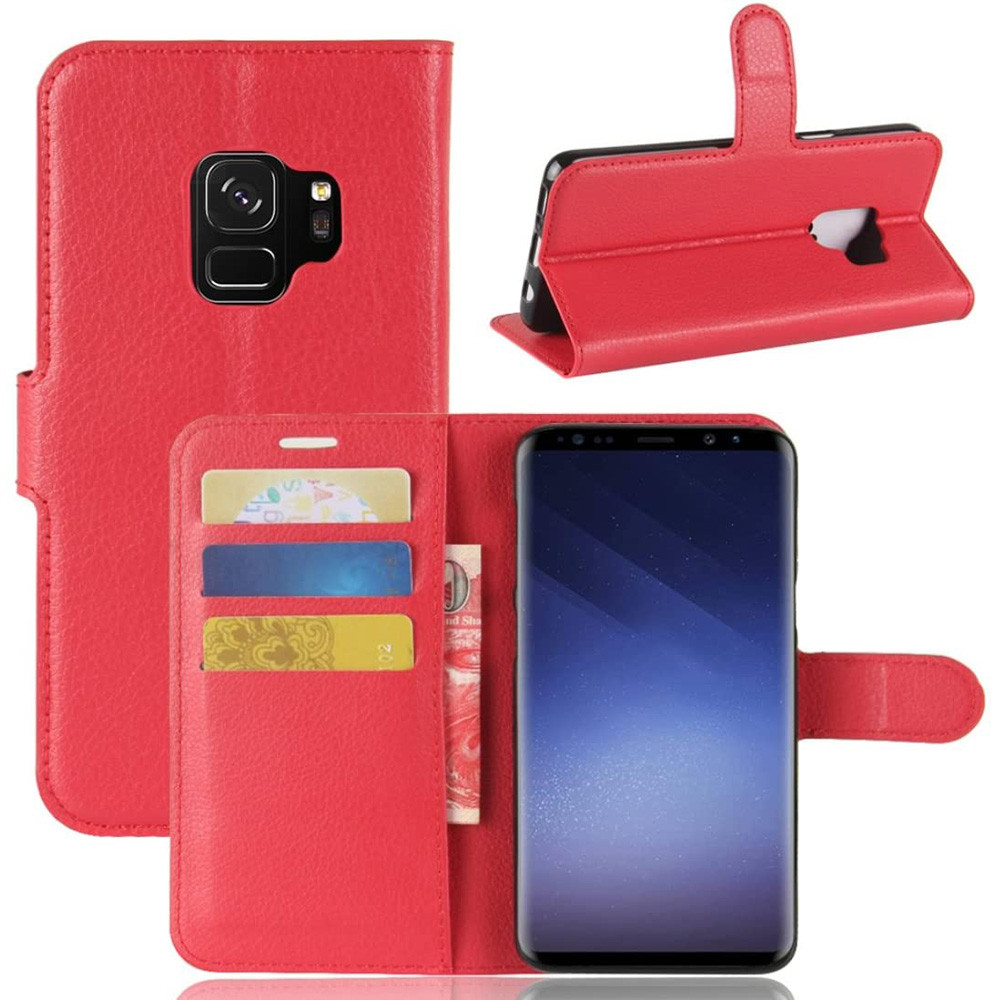 

Чехол-книжка Litchie Wallet для Samsung G960 Galaxy S9 Red, Красный