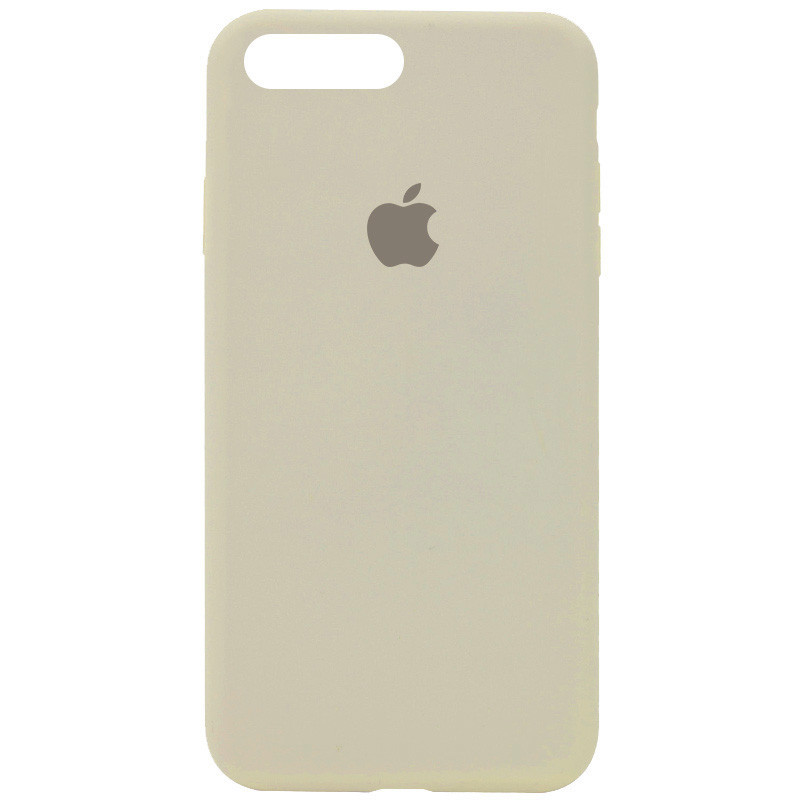 

Чехол Silicone Case Full Protective (AA) для Apple iPhone 7 plus / 8 plus (5.5") Бежевый / Antigue White