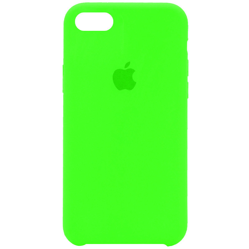 

Чехол Silicone Case (AA) для Apple iPhone 6/6s (4.7") Зеленый / Neon green