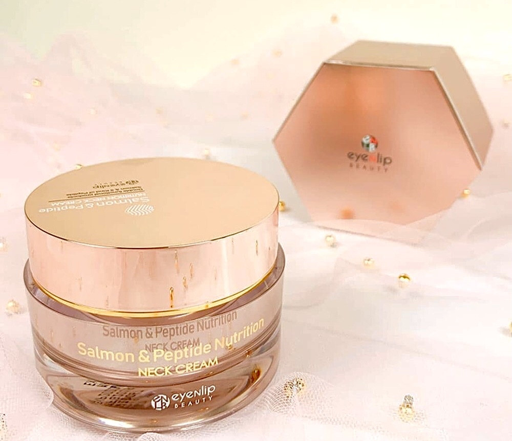 

Крем для шеи Eyenlip Salmon & Peptide Nutrition Neck Cream с лососем и пептидами