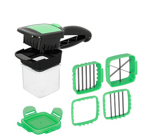 

Овощерезка с контейнером NICER DICER QUICK зеленая