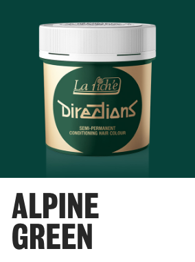 

Прямой пигмент, краска для волос La Riche Directions Hair Color, Alpine Green, альпийский зеленый