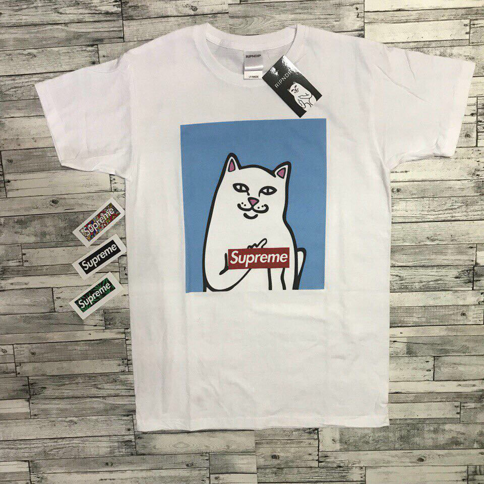 Futbolka Supreme Ripndip Cholovicha Z Birkami Lord Nermal Prodazh Cina U Dnipri Futbolki Ta Majki Cholovichi Vid Internet Magazin Champion Shop