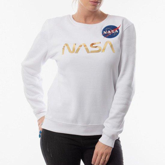 

Свитшот белый NASA gold • кофта наса, Разные цвета