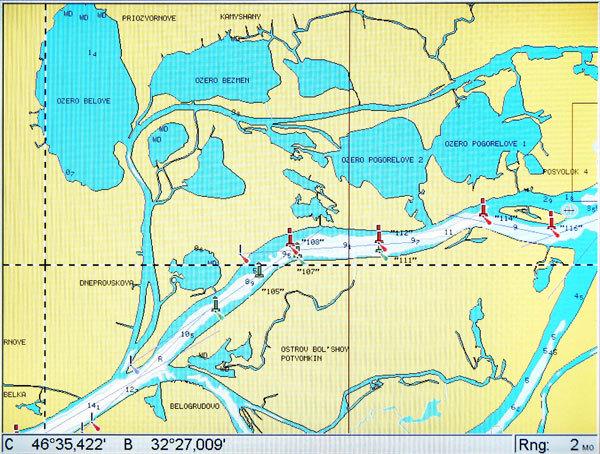 

Карта р.Днепр для Lowrance, Humminbird (Navionics)