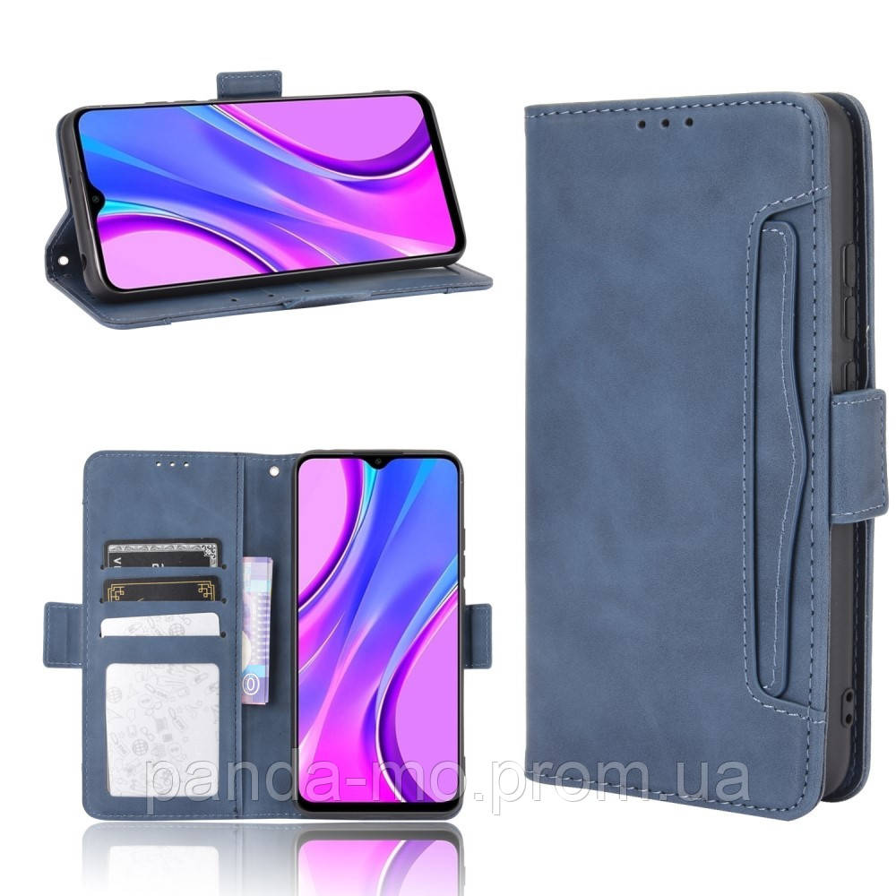 

Чехол книжка Pocket Case на Xiaomi Redmi 9C, Синий