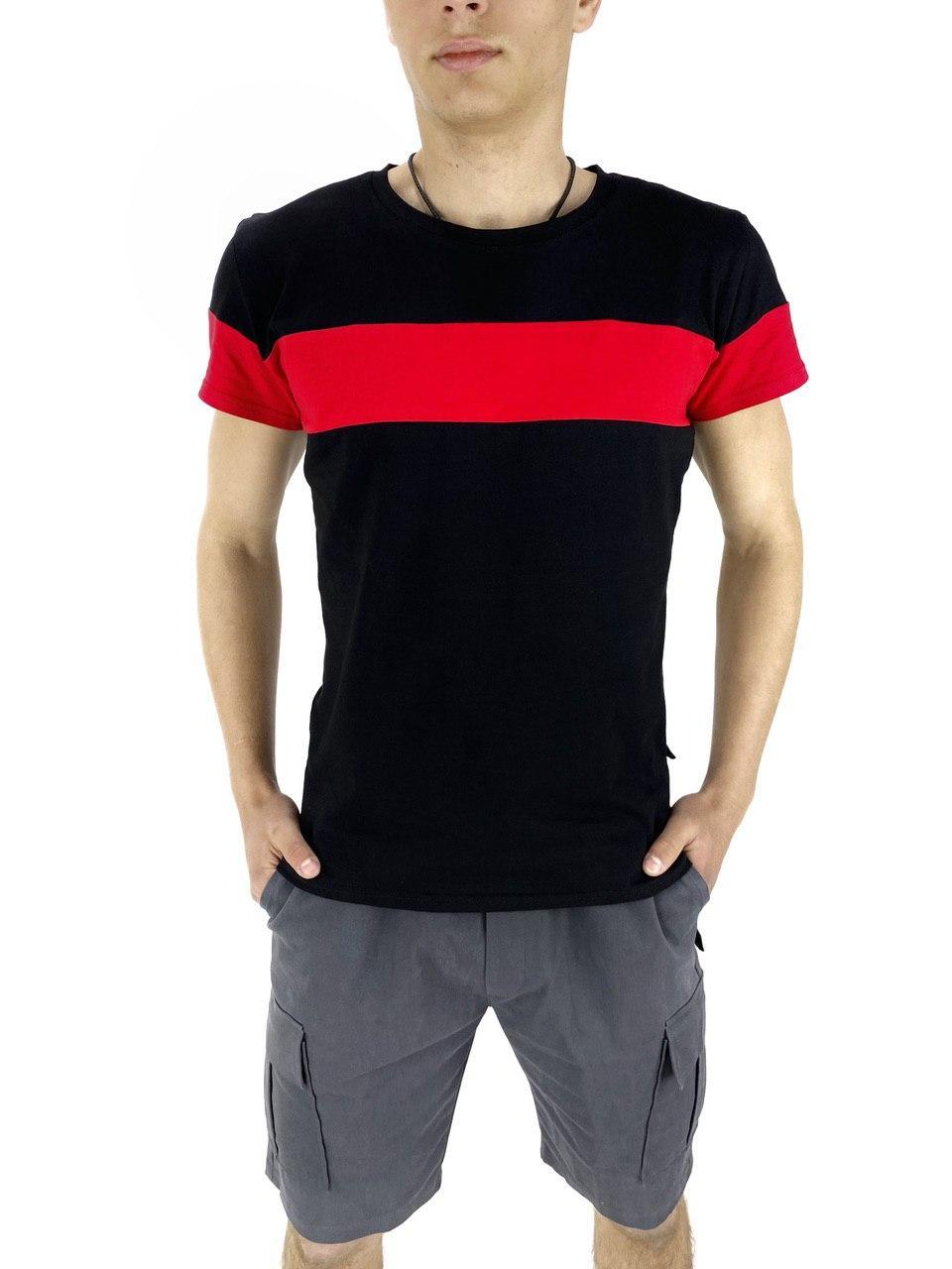 

Комплект Футболка Intruder Color Stripe шорты Miami L Черный с серым (Kom 15893456/ 3)