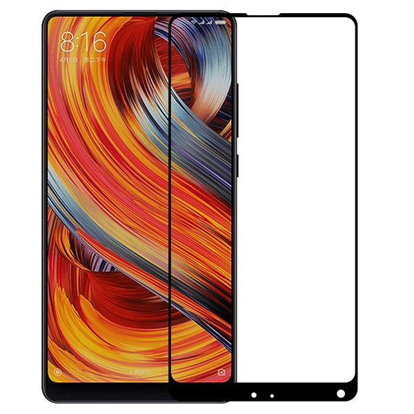 

Защитное стекло для Xiaomi Mi Mix 2s на весь экран 5д стекло на телефон сяоми ми микс 2с черное NFD, Черный