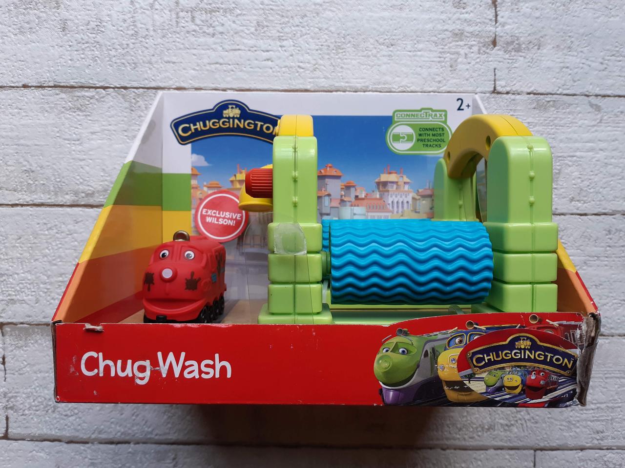 

Набор Jazwares Chuggington Станция для мойки паровозиков JW38570/38571