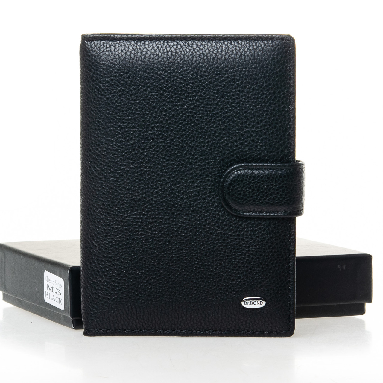 

Кошелек Classic кожа DR. BOND M5 black, Черный
