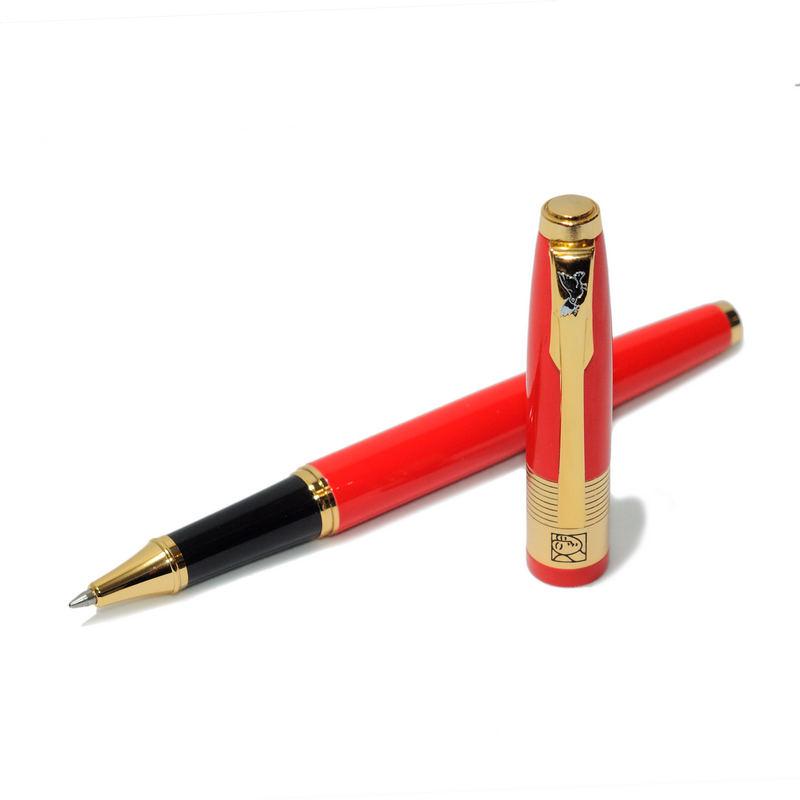 Ручка ролер Picasso червоний корпус в подарунковій упаковці 999-R-Rd