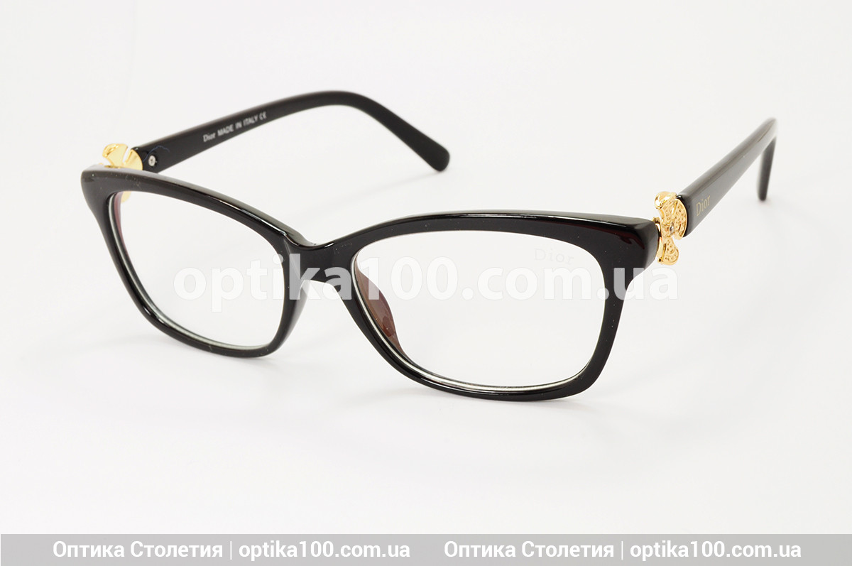 Жіночі іміджеві окуляри в стилі Dior. На середнє або невелике обличчя