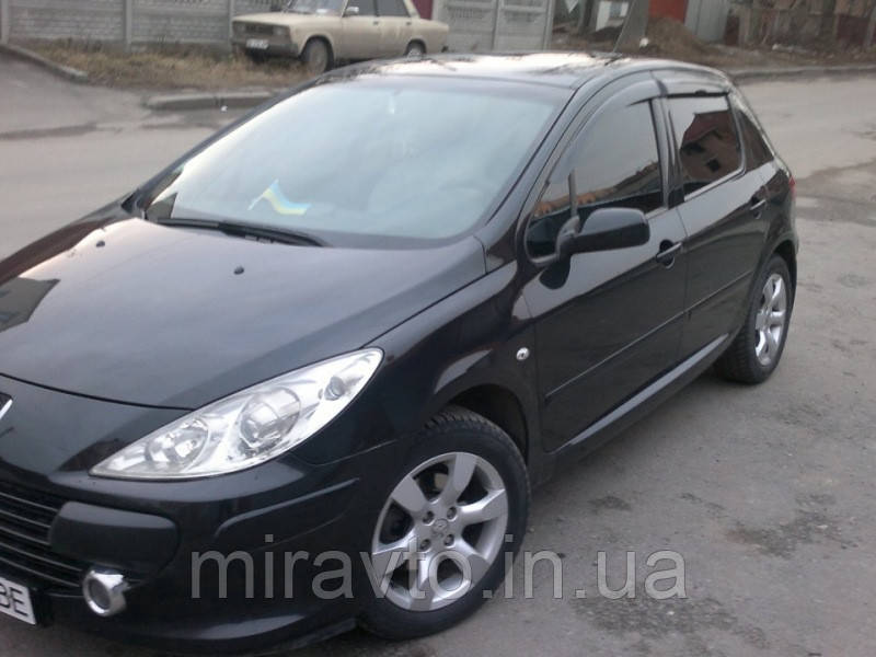 

Дефлекторы окон (ветровики) PEUGEOT 307 Sd/Hb 5d 2002-2008