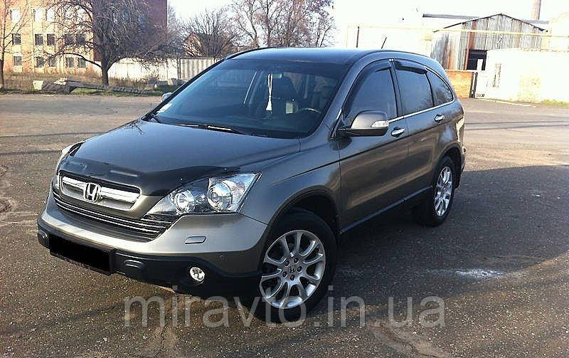 

Дефлектор капота (мухобойка) HONDA CR-V 2007-2009