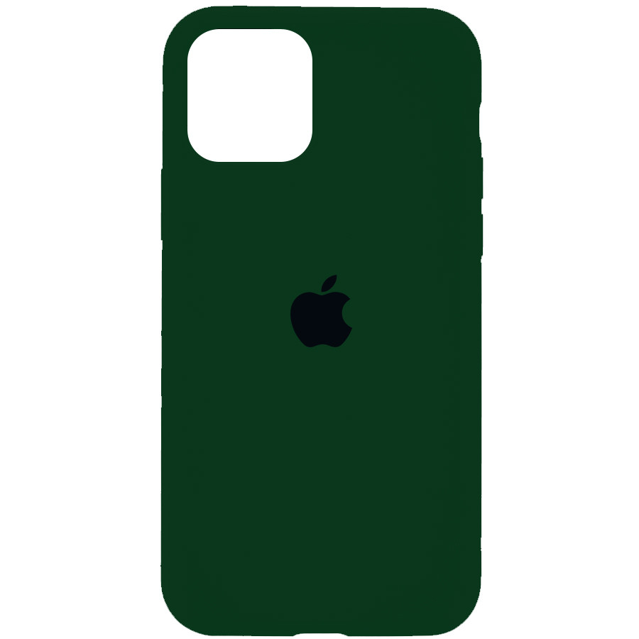 

Чехол Silicone Case Full Protective (AA) для Apple iPhone 11 Pro (5.8"), Зеленый / forest green