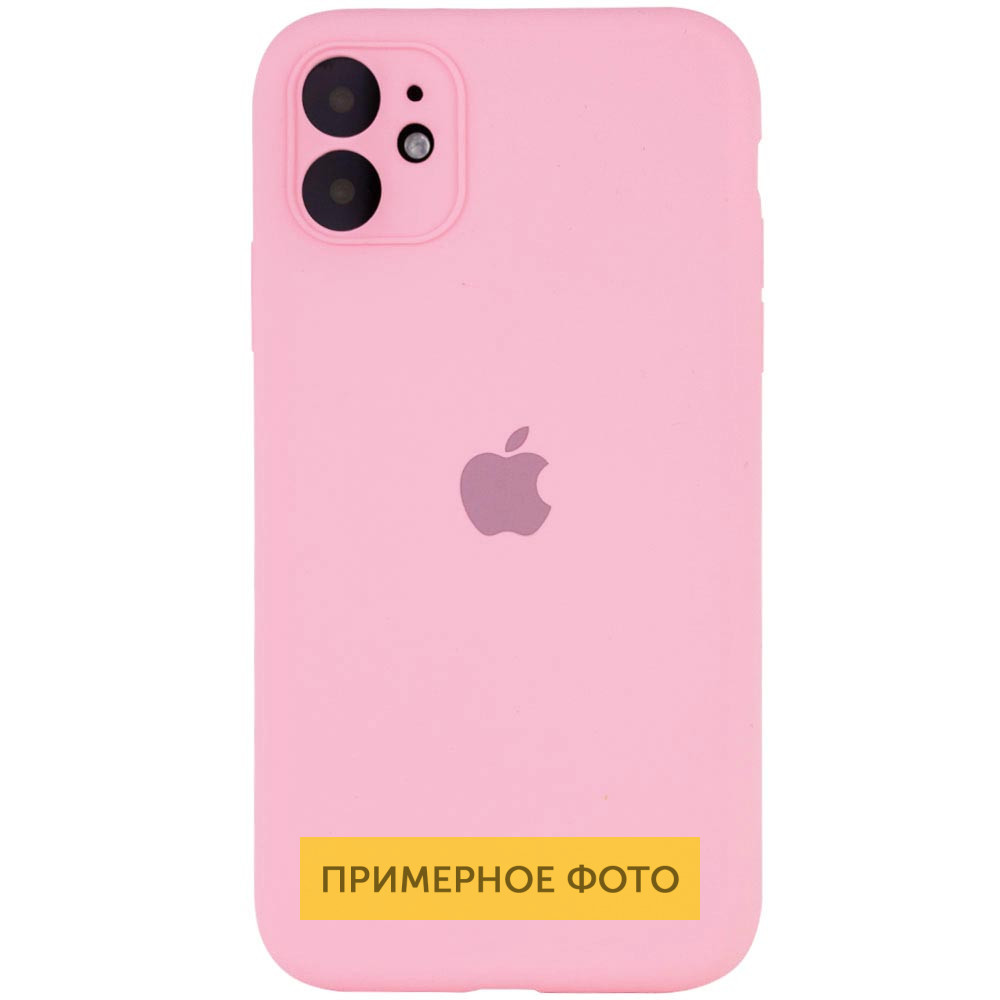 

Чехол Silicone Case Square Full Camera Protective (AA) для Apple iPhone 11 Pro Max (6.5") Розовый / Light pink