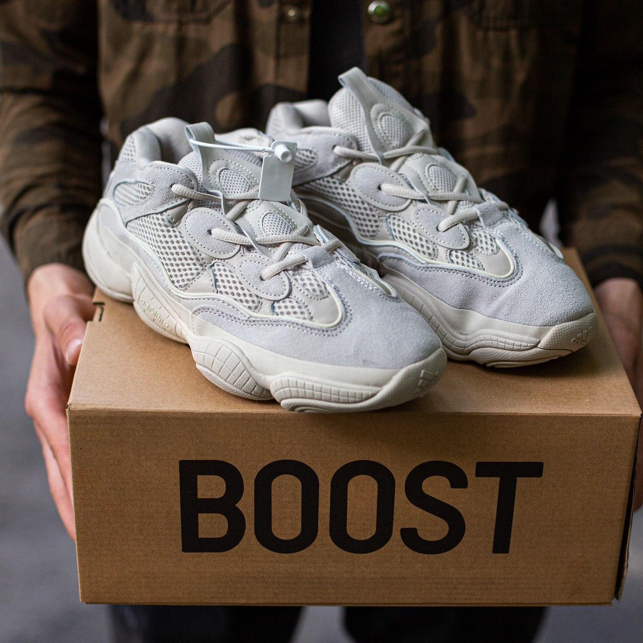 

Женские кроссовки Adidas Yeezy Boost 500 Blush / Адидас Изи Буст 500 Блаш 37, Белый