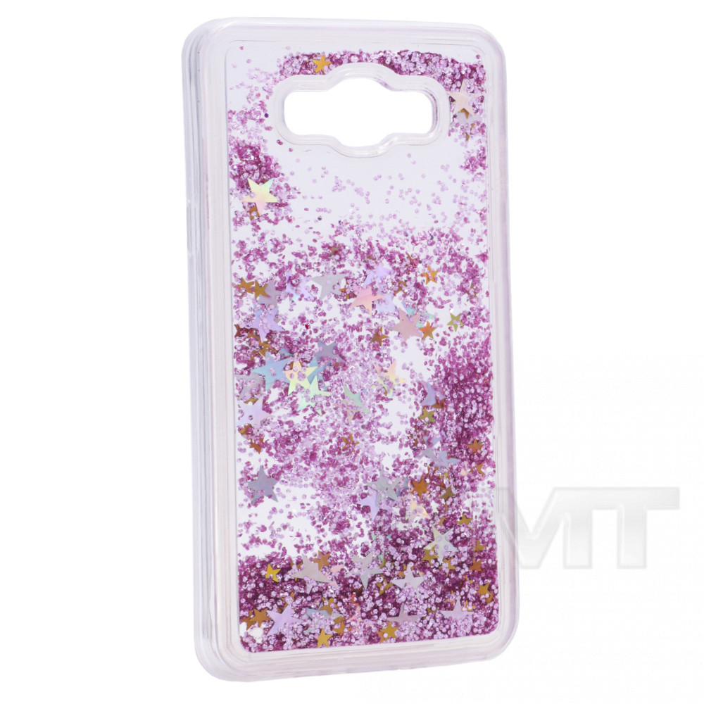 

Чехол накладка Аквариум с блестками TPU Case iPhone 5 ; 5S ; SE Design 3, С дизайном