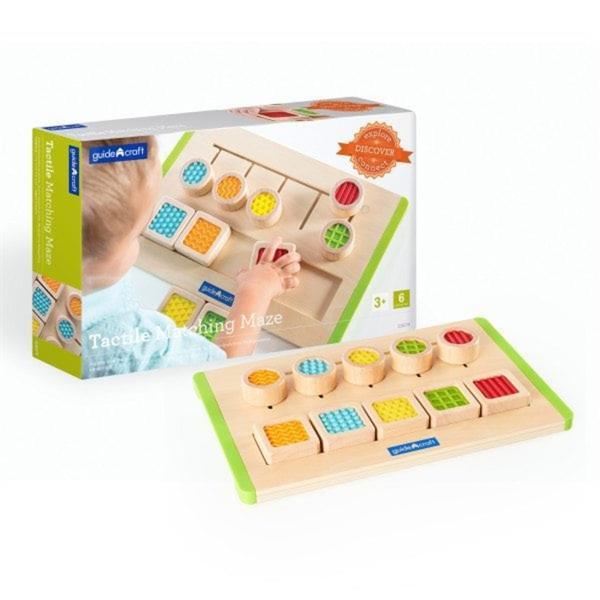 

Тактильний сортер Guidecraft Manipulatives Лабіринт із фактур (G5079)