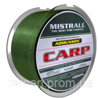 

Волосінь MISTRALL Admunson Carp Camou 0.40mm 1000m, Камуфляж