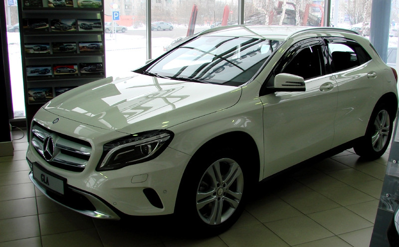 

Дефлекторы окон (ветровики) Mercedes GLA-Class 2013-