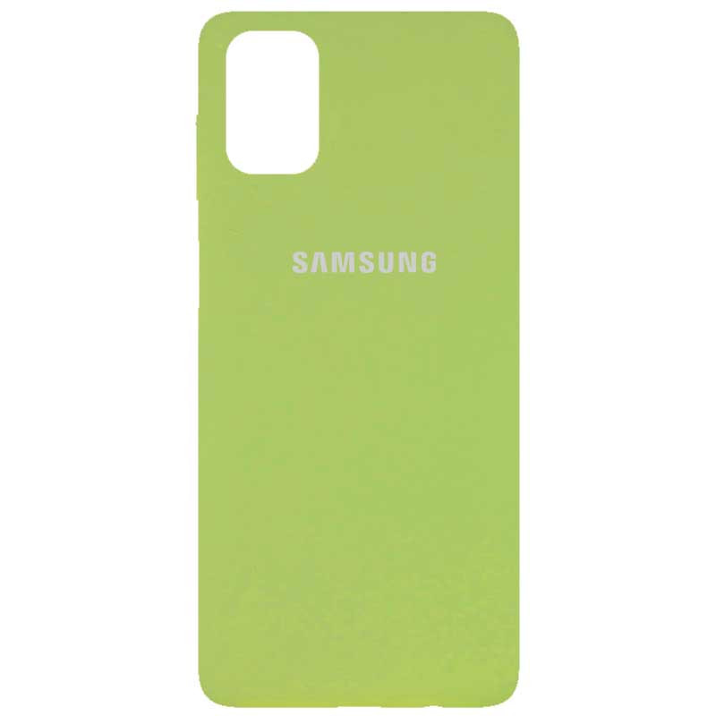 

Чехол Silicone Cover Full Protective (AA) для Samsung Galaxy M51 Мятный / Mint