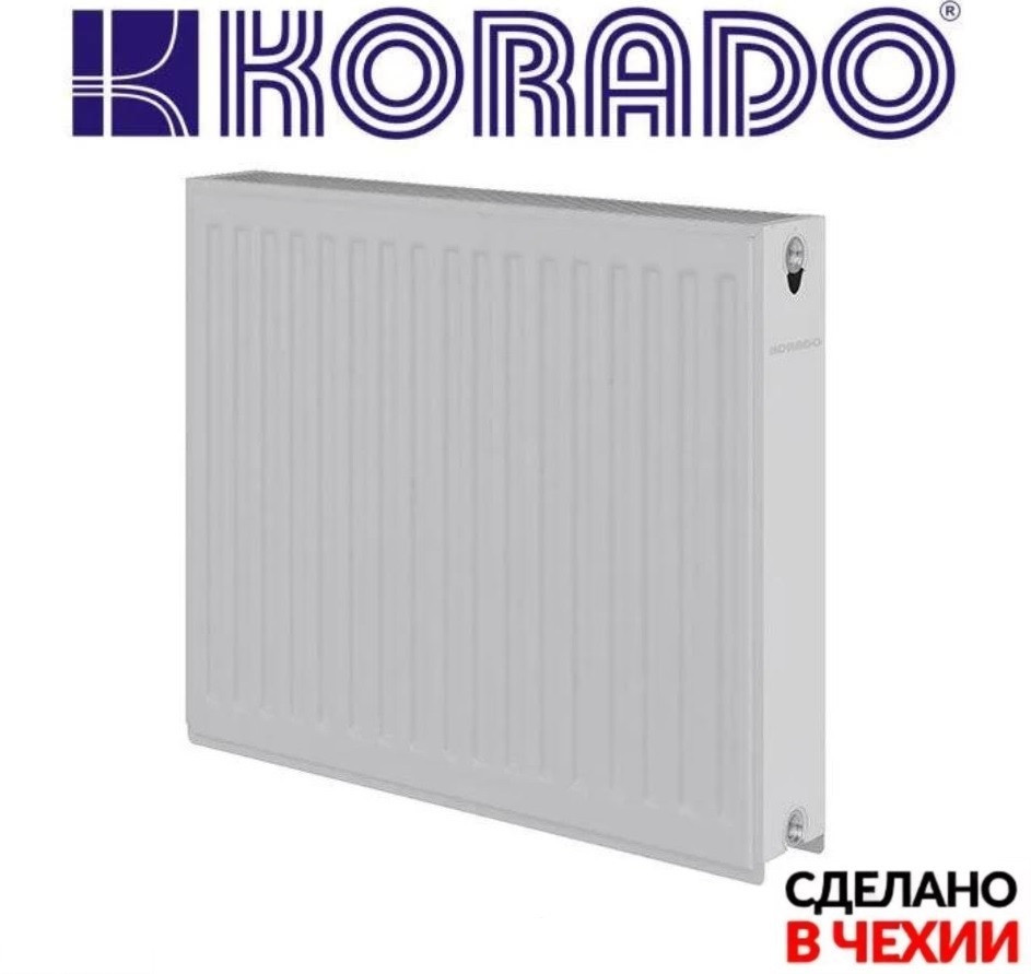 

Радиатор стальной 22VK 500X2300 Korado с нижним подключением