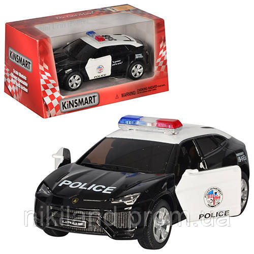 

Машинка Kinsmart полиция Lamborghini Urus Police (KT 5368 WP) 1:38