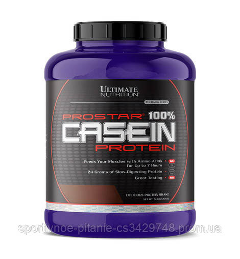 

Протеин Ultimate Prostar 100% Casein Protein, 2.27 кг Шоколад