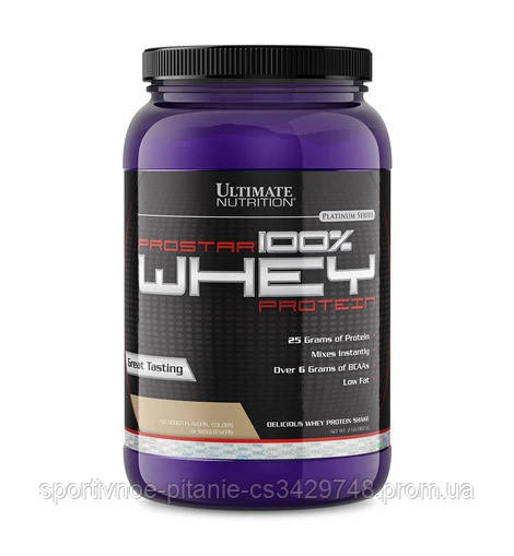 

Протеин Ultimate Prostar 100% Whey Protein, 908 грамм Печенье крем
