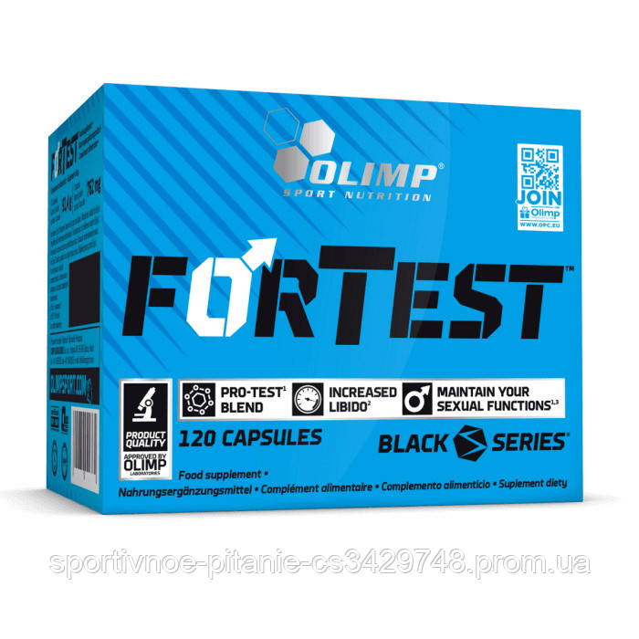 

Стимулятор тестостерона Olimp Fortest, 120 капсул