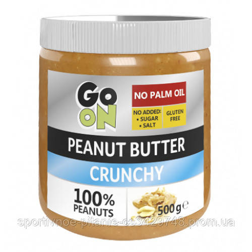 

Заменитель питания GoOn Peanut butter, 500 грамм (Crunchy) - стекло