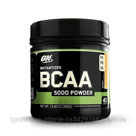 

BCAA Optimum BCAA 5000 Powder, 380 грамм Апельсин